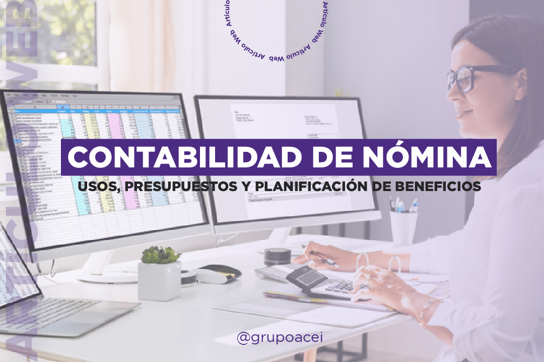 Contabilidad de Nómina, usos, presupuestos y planificación de beneficios